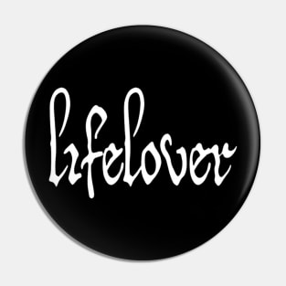 Lifelover Logo | Black Metal Pin