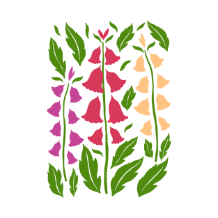 Foxglove Flowers T-Shirt