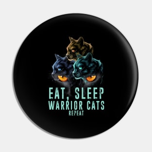 Eat Sleep Warrior Cats Repeat Pin