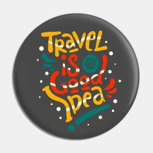 Travel Lovers Pin