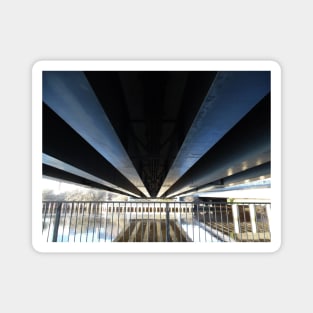 Scottish Photography Series (Vectorized) - Under the Bridge Magnet