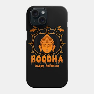 Boodha Happy Halloween Buddha Pumpkin Phone Case
