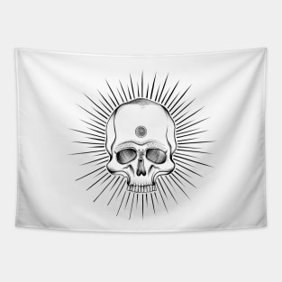 Sacred Skull Tapestry