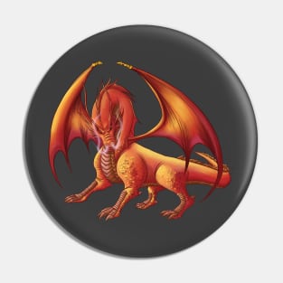 Dread the Dragon Pin