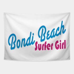 Bondi Beach Surfer Girl Tapestry