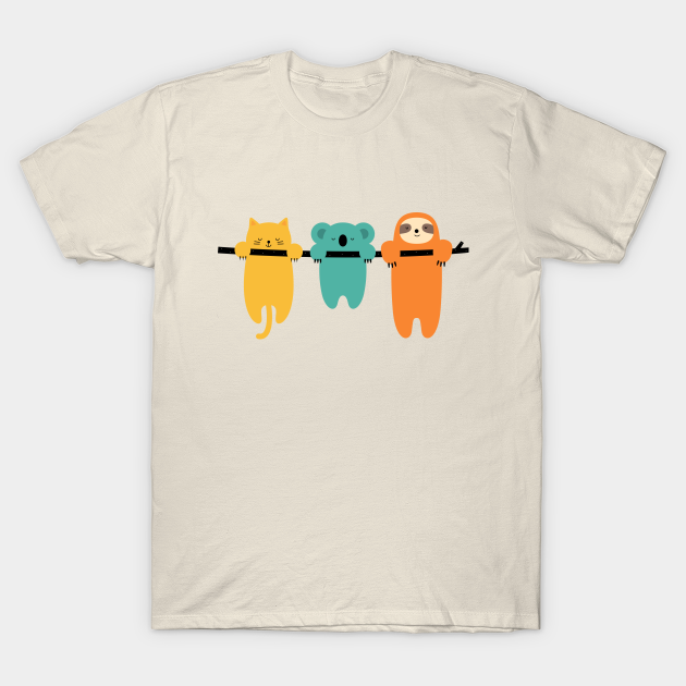 Hang In There - Animals - T-Shirt