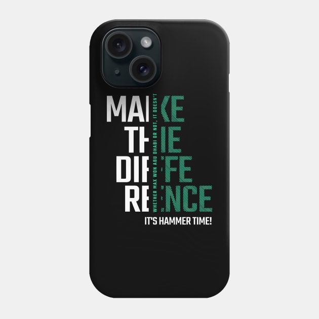 Lewis Hamilton - Hammer Time Phone Case by BobaTeeStore