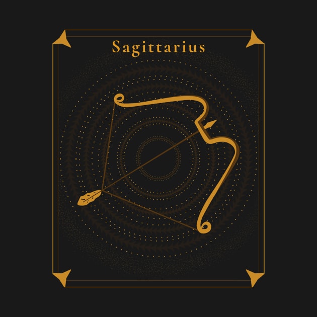 Sagittarius | Astrology Zodiac Sign Design by The Witch's Life