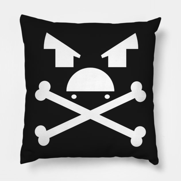 bamf logo Pillow by Pyropete