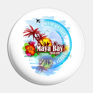 Maya Bay Thailand Pin