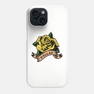 Yellow Rose Of Dallas Phone Case