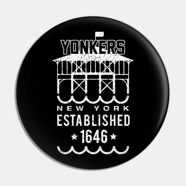 Yonkers Pier grunge Pin by JP