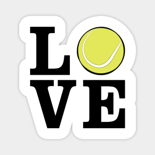 I Love Tennis Magnet