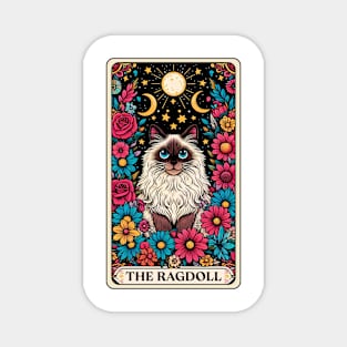 Ragdoll Cat Tarot Card Magnet