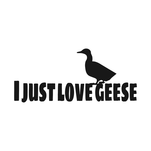 I love Geese Farmer by Foxxy Merch