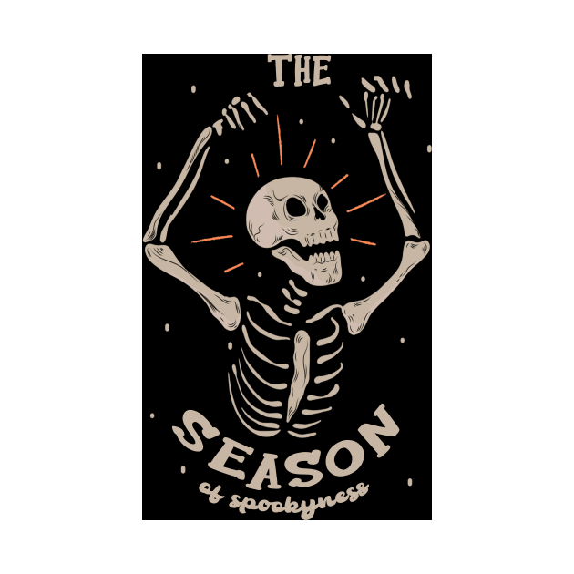 minimalistic boho halloween skeleton by grafitytees