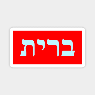 Hebrew Word for Covenant Magnet