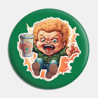 Garbage Kid Pin