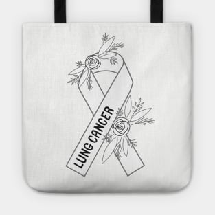 Lung Cancer Awareness Tote