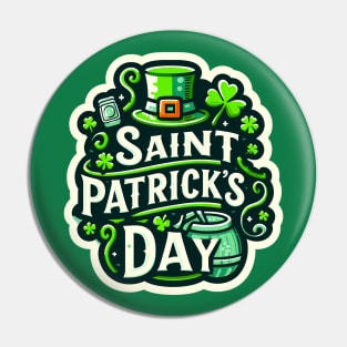 Saint Patricks Day Pin