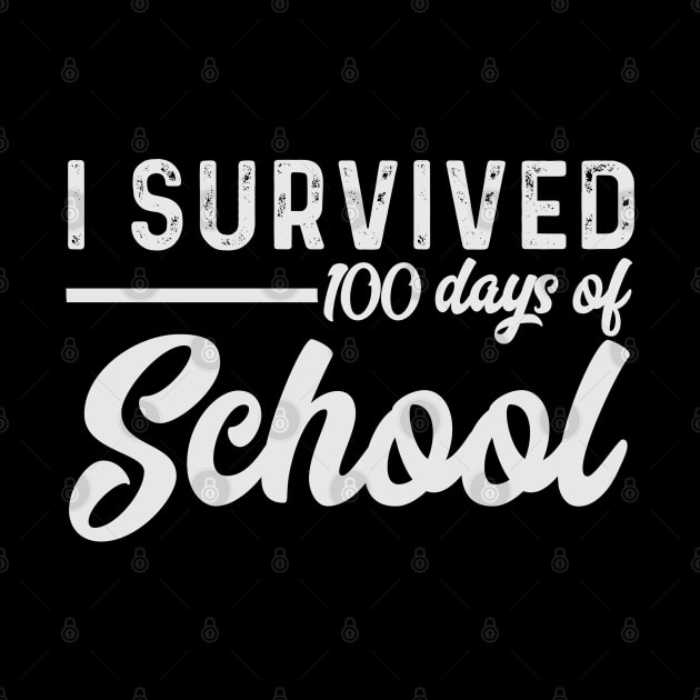 I survived 100 days of school gift idea, funny gift, graduation, by kirkomed