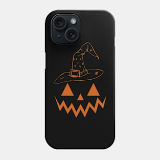 witch pumpkin Phone Case