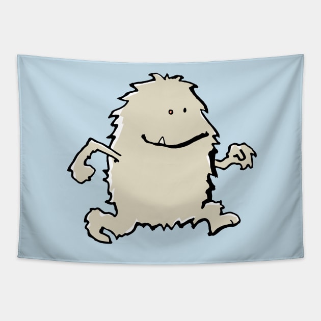 yeti Tapestry by greendeer