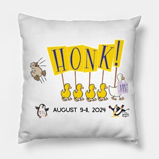 "CAST SHIRT" for Rise Up Arts Penguin Project production of HONK! Jr. Pillow