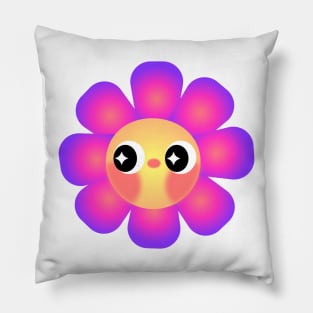 Flor uwu Pillow