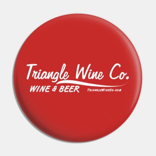 Triangle Wine Co. Vintage (white) Pin