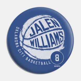 Jalen Williams Oklahoma City Basketball Pin