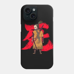 Sekiro Wolf fanart Phone Case