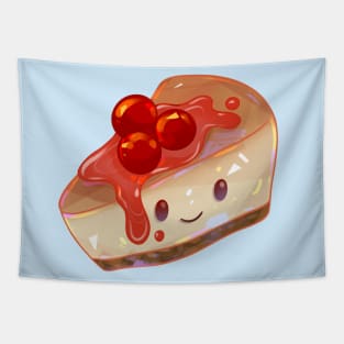 Happy Cherry Cheesecake Tapestry