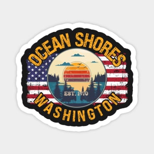 OCEAN SHORES WASHINGTON Magnet