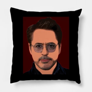 robert downey jr Pillow