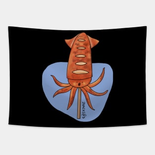 Grilled Squid on a Stick Tapestry