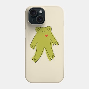 Lovely frog Phone Case