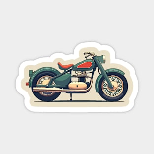 Classic Motorcycle Magnet