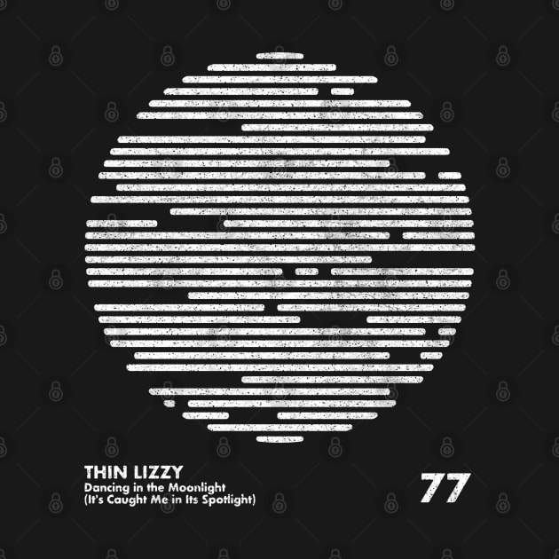 Thin Lizzy / Minimal Graphic Design Tribute by saudade