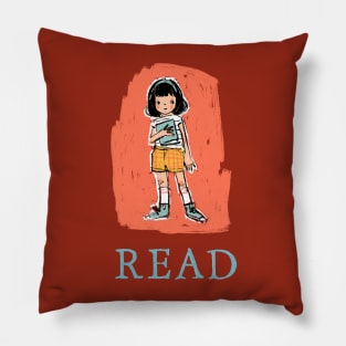 Book Love - Read Print Pillow