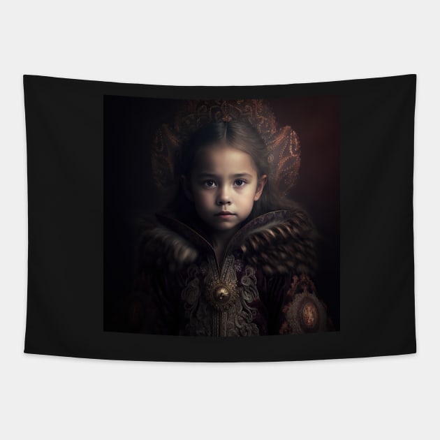 Living Dolls of Ambiguous Royal Descent Tapestry by daniel4510