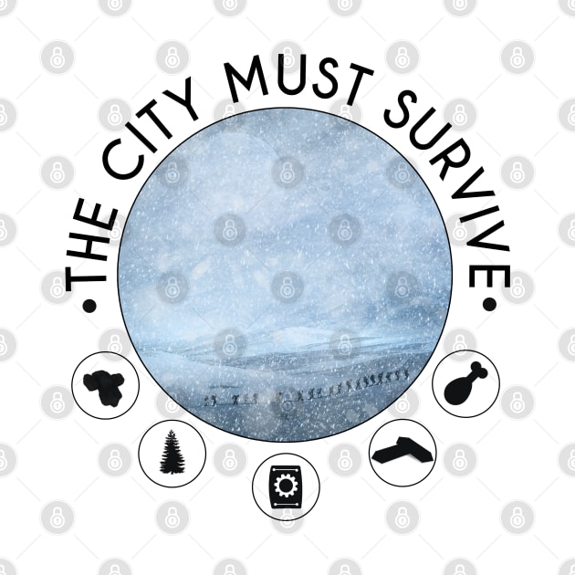 The city must survive original frostpunk inspired design by sanastyle