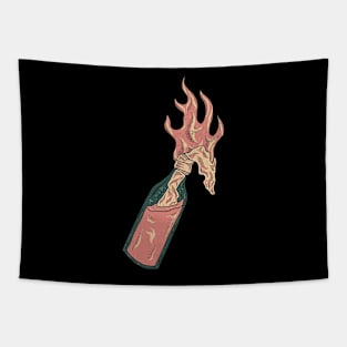 fire bottle Tapestry