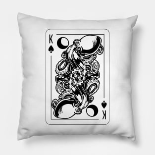 The king of the sea card Pillow