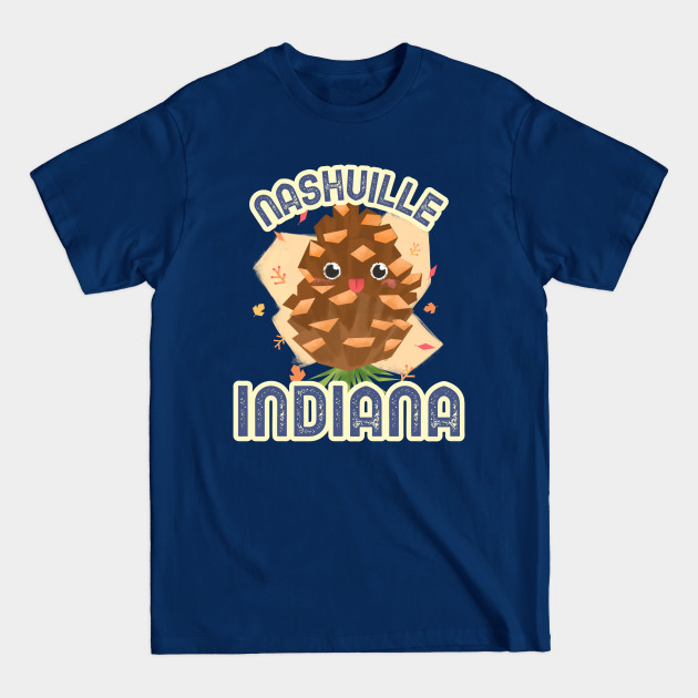 Nashville Indiana Leaves Falling Autumn and Fall Amber Autumn, Best gift for September October and November, leaf falling - Nashville - T-Shirt Nashville Indiana Leaves Falling Autumn and Fall Amber Autumn, Best gift for September October and November, leaf falling - Nashville - T-Shirt