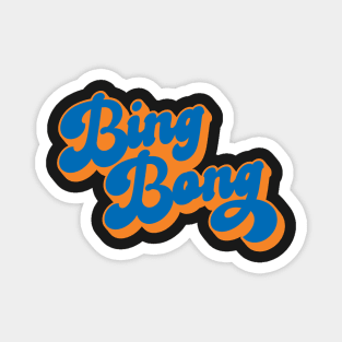 New York Basketball Bing Bong Players Rally Cry Magnet