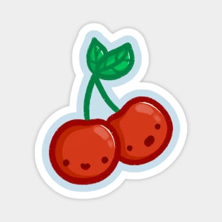 Super Cute Cherries - Kawaii Cherry Magnet