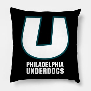 Philadelphia Underdogs (Black Variant) Pillow