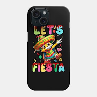 Let's Fiesta Dabbing Cinco De Mayo Mexican Party Phone Case