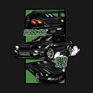 Nissan GTR R34 T-Shirt